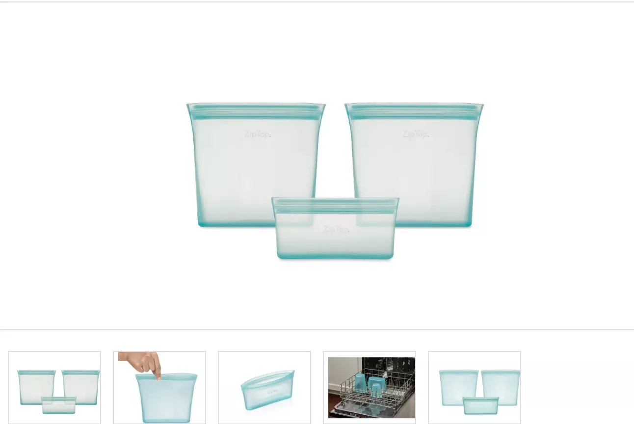 zip-top-food-storage-set-teal-rebel Zip Top Food Storage Set- Teal – REBEL