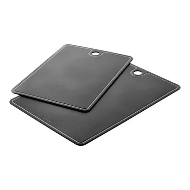 zwilling-2-pc-black-polyurethane-cutting-boards-1033050 Zwilling - 2 Pc Black Polyurethane Cutting Boards - 1033050