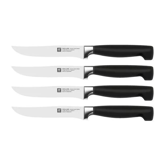 zwilling-4-star-4-piece-steak-knife-set ZWILLING 4 Star 4 Piece Steak Knife Set