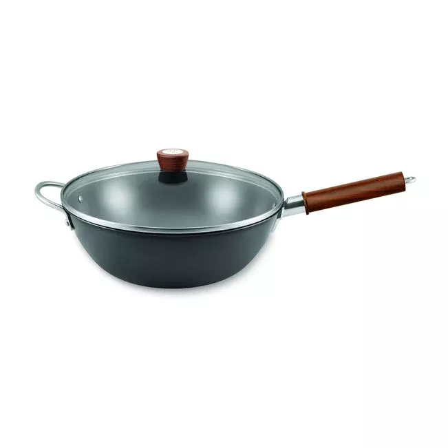 zwilling-dragon-wok-with-lid-32-cm Zwilling Dragon Wok with Lid- 32 cm