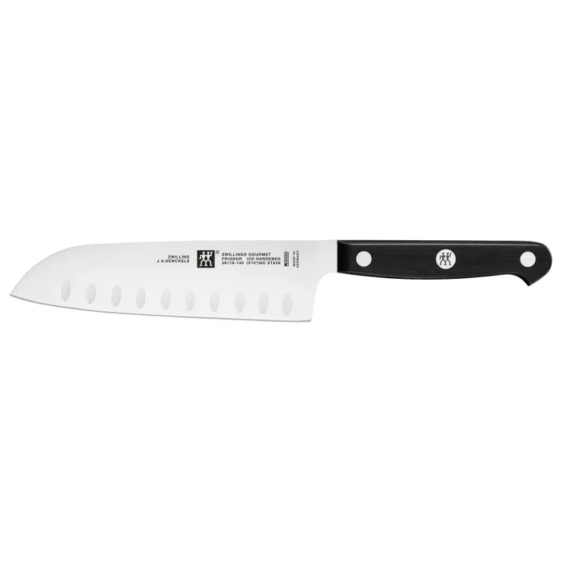 zwilling-gourmet-hollow-ground-santoku-knife-7 Zwilling - Gourmet Hollow Ground Santoku Knife - 7"