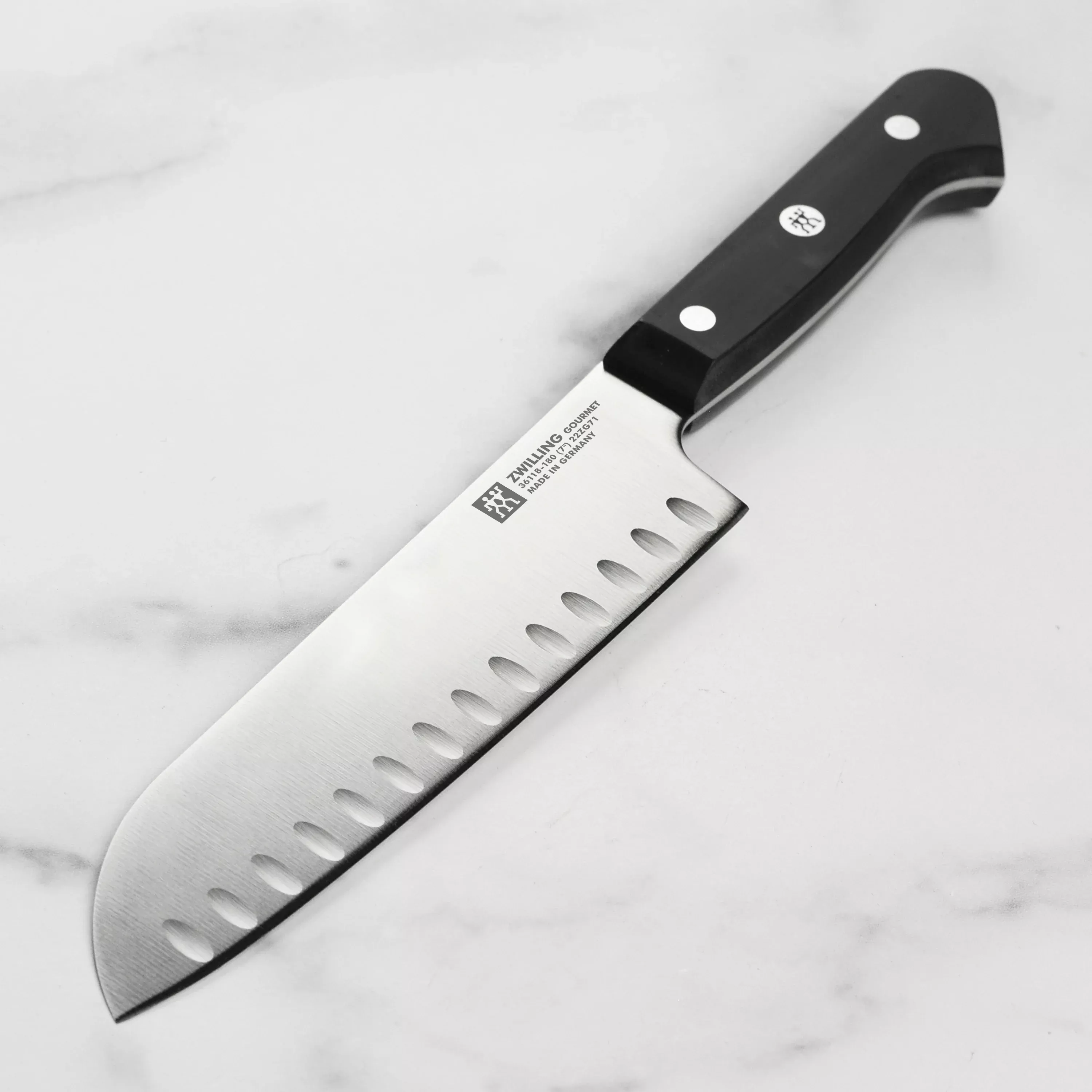 zwilling-gourmet-santoku-knife-7-hollow-edge Zwilling Gourmet Santoku Knife - 7" Hollow Edge