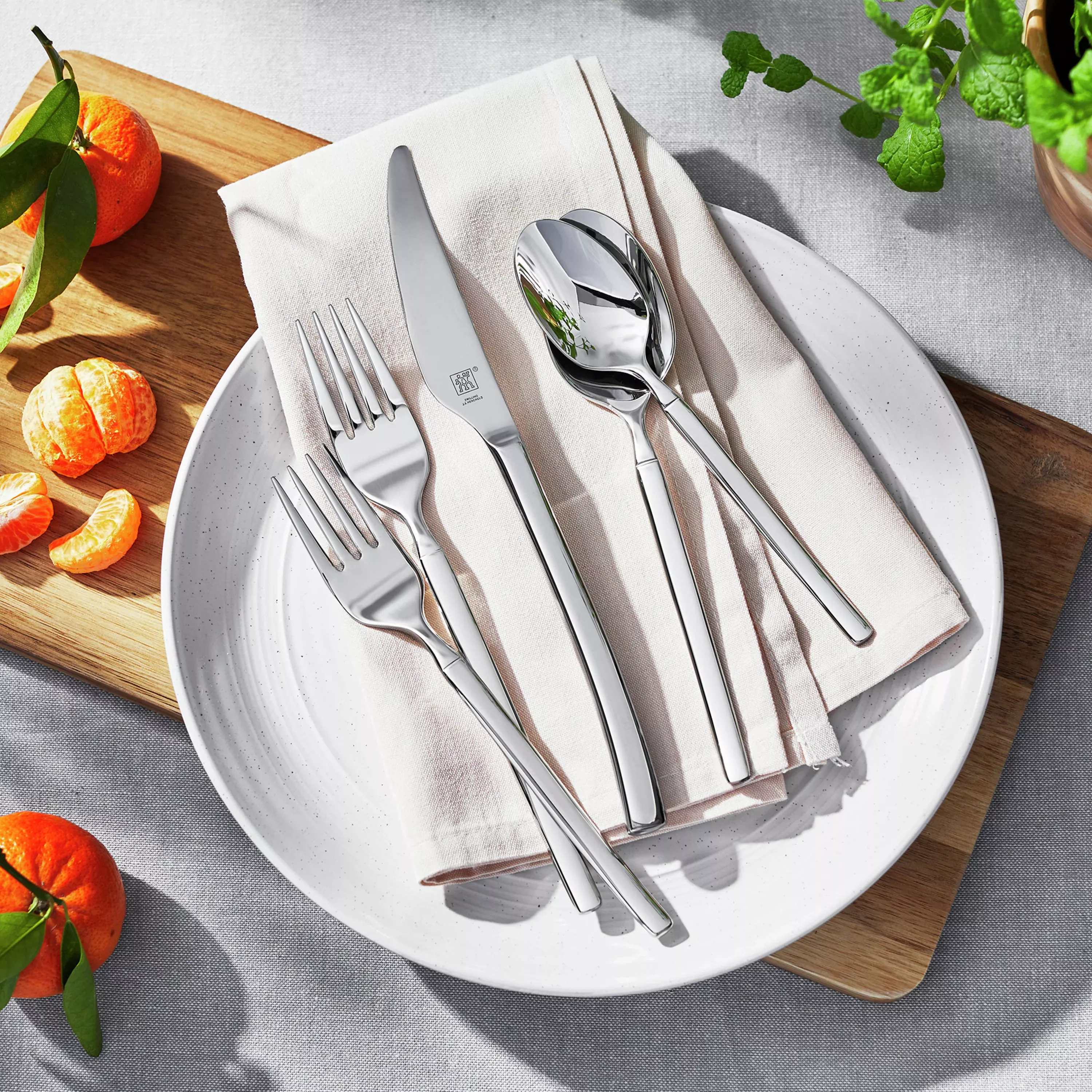 zwilling-j-henckels-flatware-set-opus-45-piece-stainless-steel Zwilling J.A. Henckels Flatware Set - Opus 45 Piece - Stainless Steel