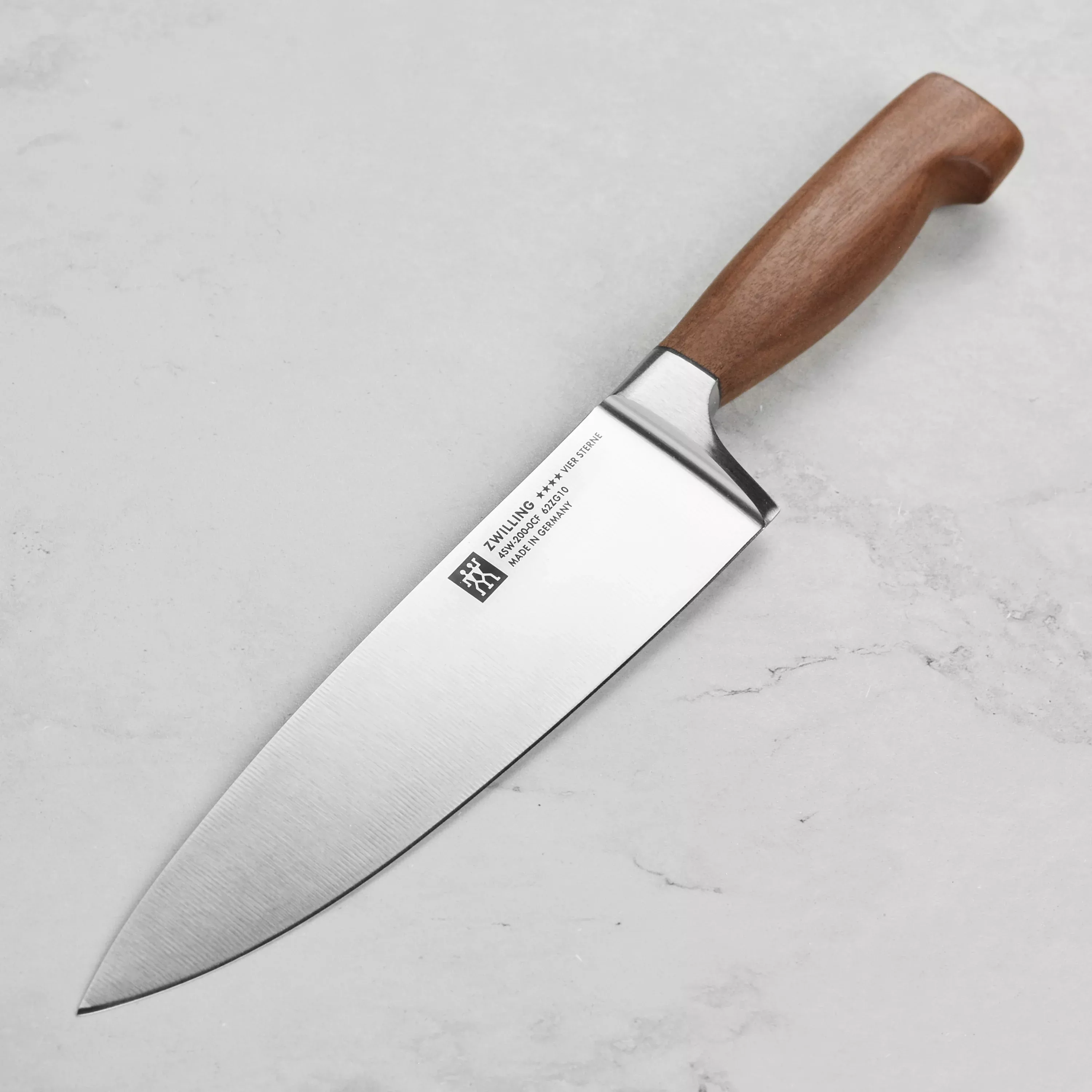 zwilling-j-henckels-four-star-chef-s-knife-8-with-wood-handle Zwilling J.A. Henckels Four Star Chef's Knife - 8" with Wood Handle