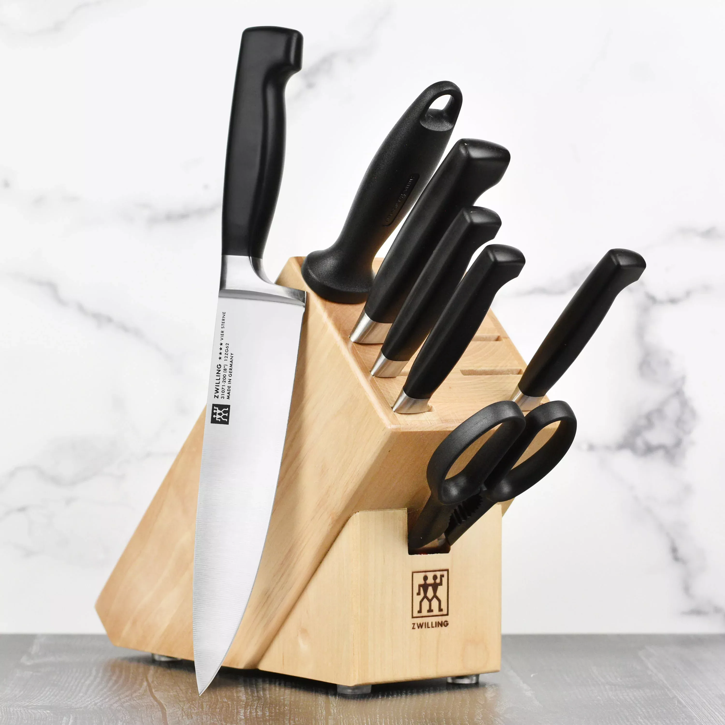 zwilling-j-henckels-four-star-knife-block-set-8-piece Zwilling J.A. Henckels Four Star Knife Block Set - 8 Piece