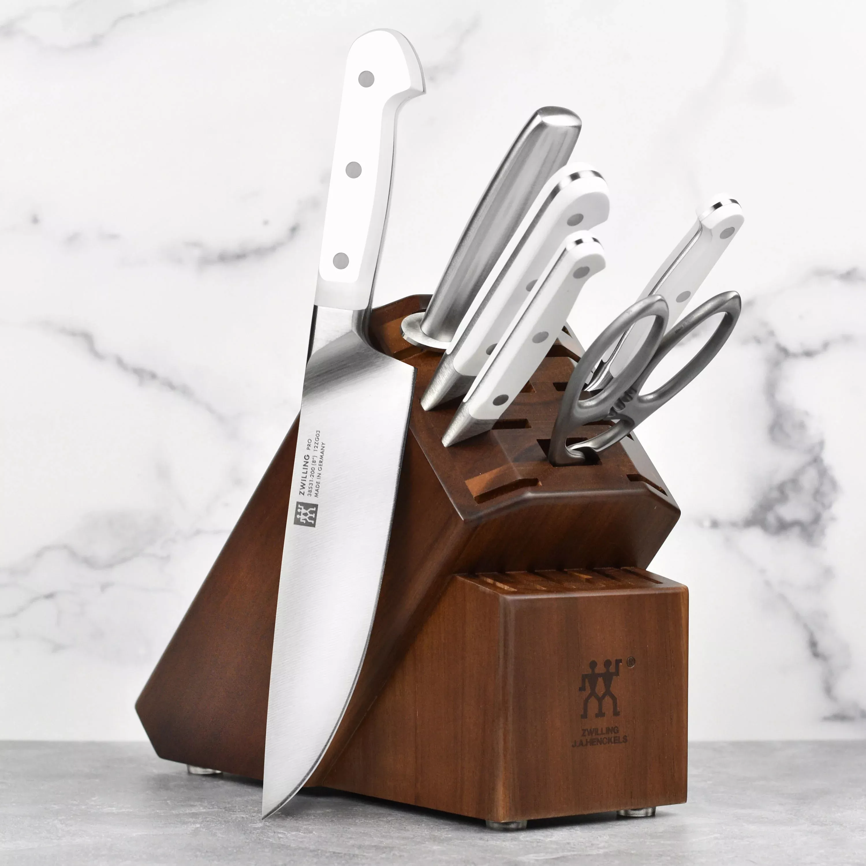 zwilling-pro-le-blanc-knife-block-set-7-piece Zwilling Pro Le Blanc Knife Block Set - 7 Piece
