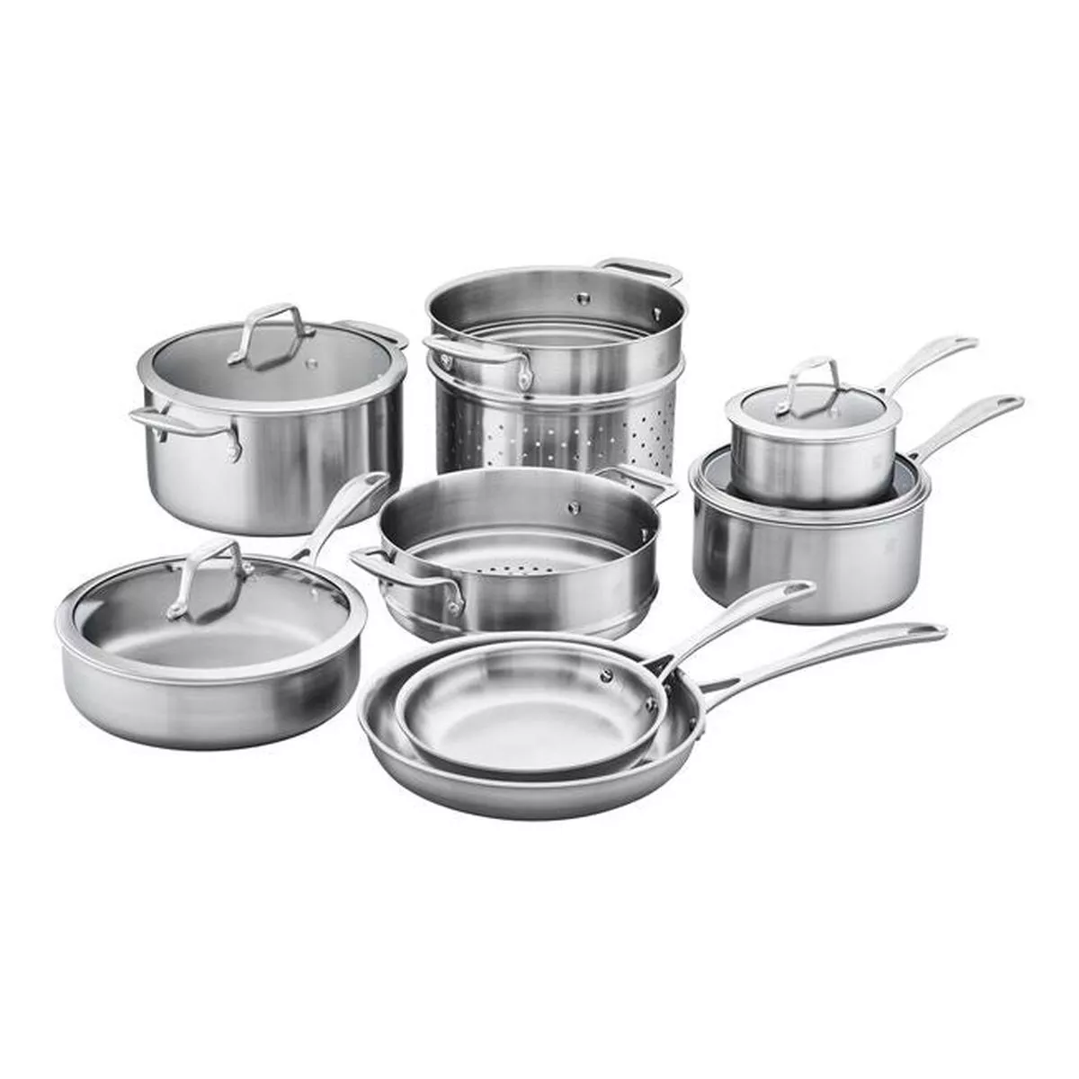 zwilling-spirit-3-ply-stainless-steel-pot-set-12-pieces Zwilling Spirit 3-Ply Stainless Steel Pot Set, 12-Pieces