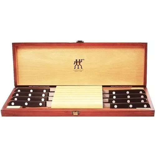 zwilling-twin-gourmet-8-piece-steak-knife-set-wood-presentation-case Zwilling Twin Gourmet 8-Piece Steak Knife Set and Wood Presentation Case